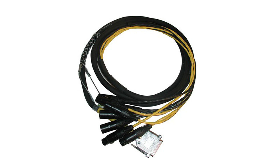 Cabo Avid AES/EBU DigiSnake DB-25 para XLR (M+F) 1,2m