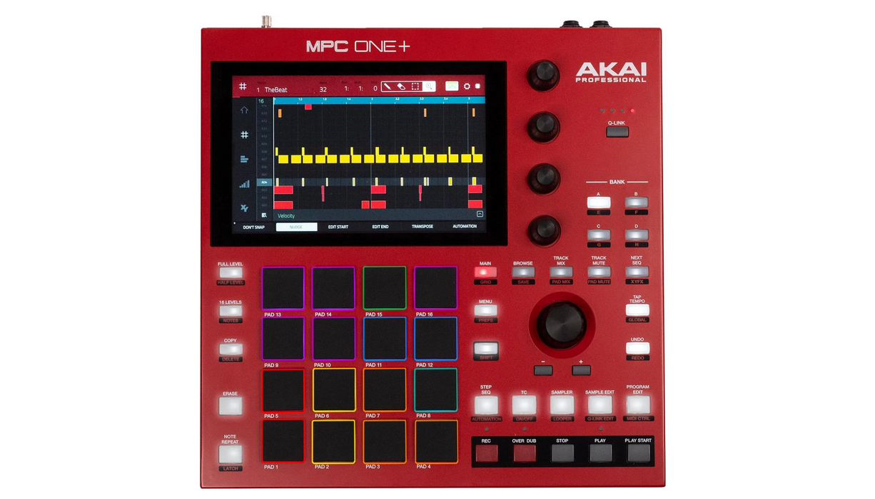 Sampler e sequenciador Akai Professional MPC One +