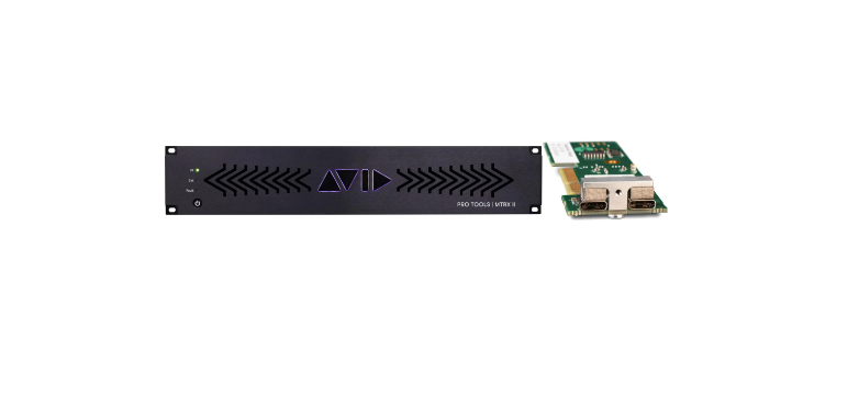 Interface de áudio Avid Pro Tools MTRX II + módulo Thunderbolt 3