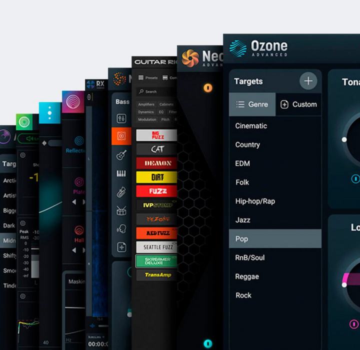 iZotope Music Production Suite 9 - Crossgrade do Ozone, Nectar ou Neutron Advanced