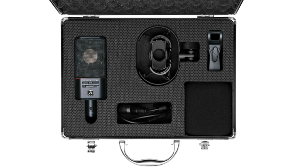 Microfone Profissional Condensador Austrian Audio OC818 Studio Set multipadrão (Prata)