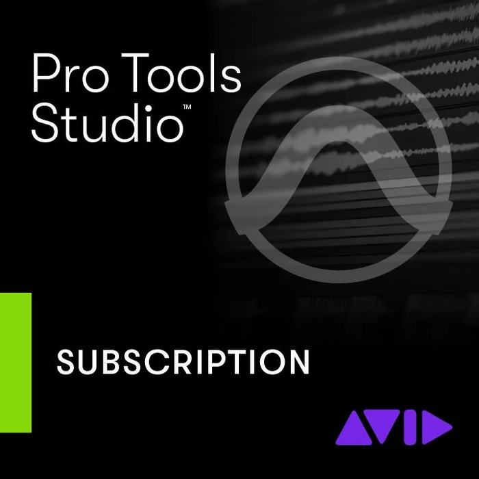 Pro Tools Studio - Licença de 1 ano - Renovação de Assinatura