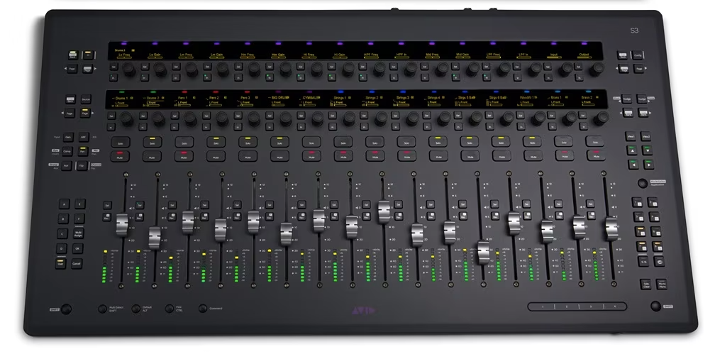 Controlador de DAW Avid S3 Eucon