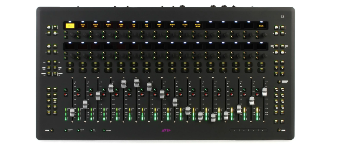 Controlador de DAW Avid S3 Eucon
