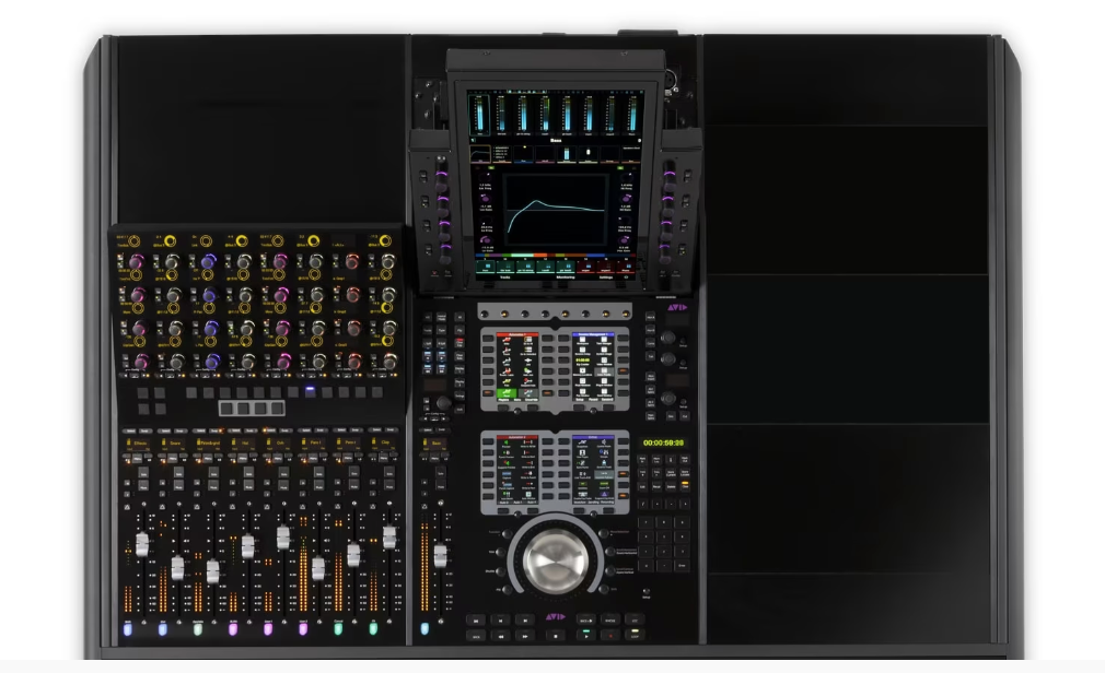 Controlador de DAW Avid S4 Eucon 8-faders / 3 pés