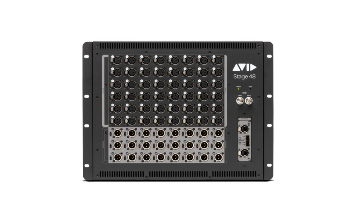 Rack de I/O Avid VENUE | Stage 48 (48x24)