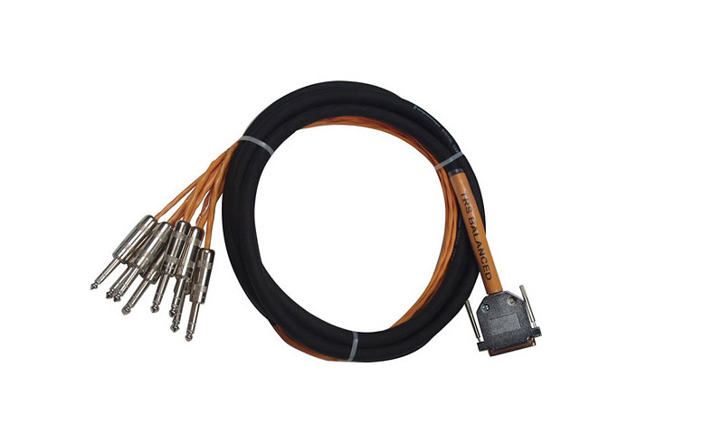 Cabo Avid DigiSnake DB-25 para TRS 1/4'' 3,7m