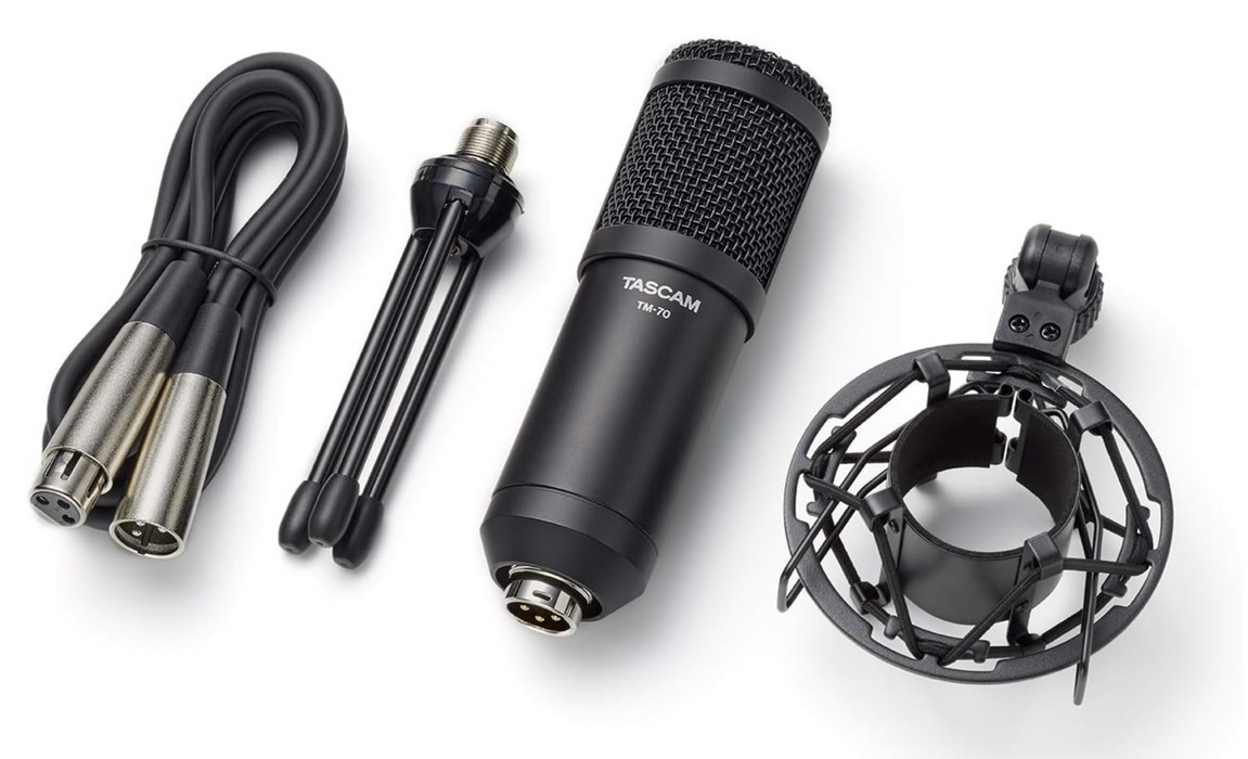 Microfone Dinâmico de Transmissão TASCAM TM-70