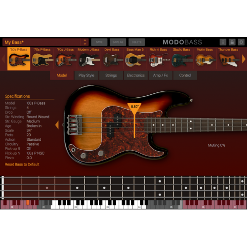 IK Multimedia MODO BASS SE