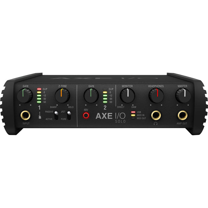 Interface de áudio IK Multimedia AXE I/O Solo USB 2x3