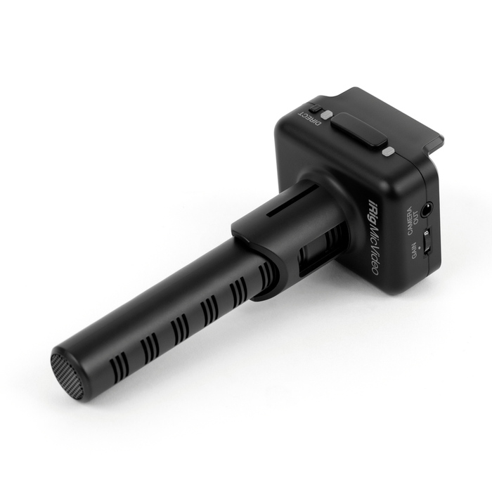 Microfone IK Multimedia iRig Mic Video condensador shotgun supercardioide