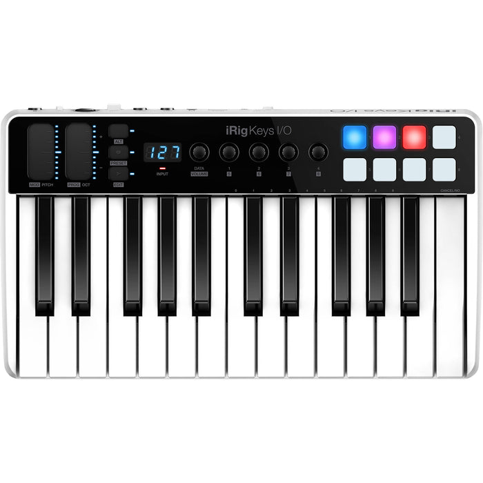 Controlador MIDI IK Multimedia iRig Keys I/O 25 teclas