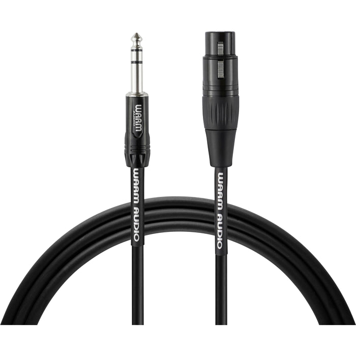 Cabo Warm Audio Pro-XLRm-TRSm-3' XLR macho para TRS macho 0,9m