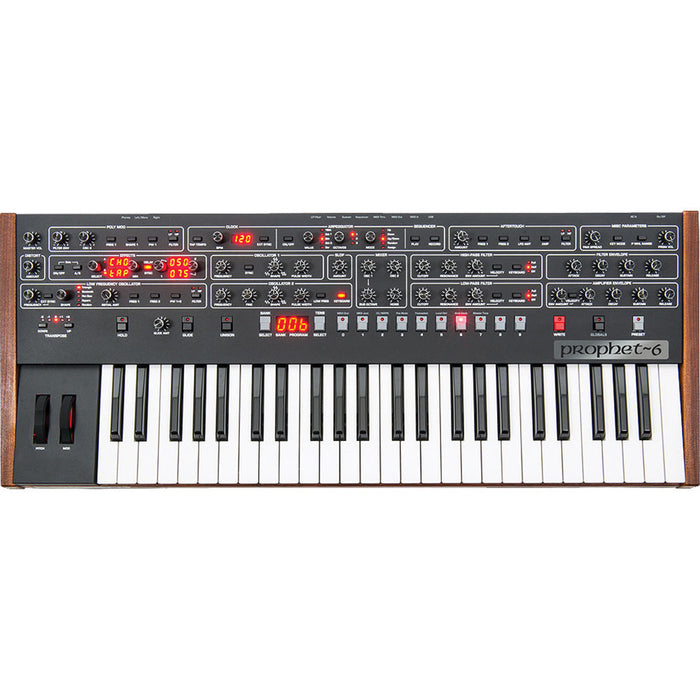 Sintetizador Sequential Prophet-6 analógico polifônico