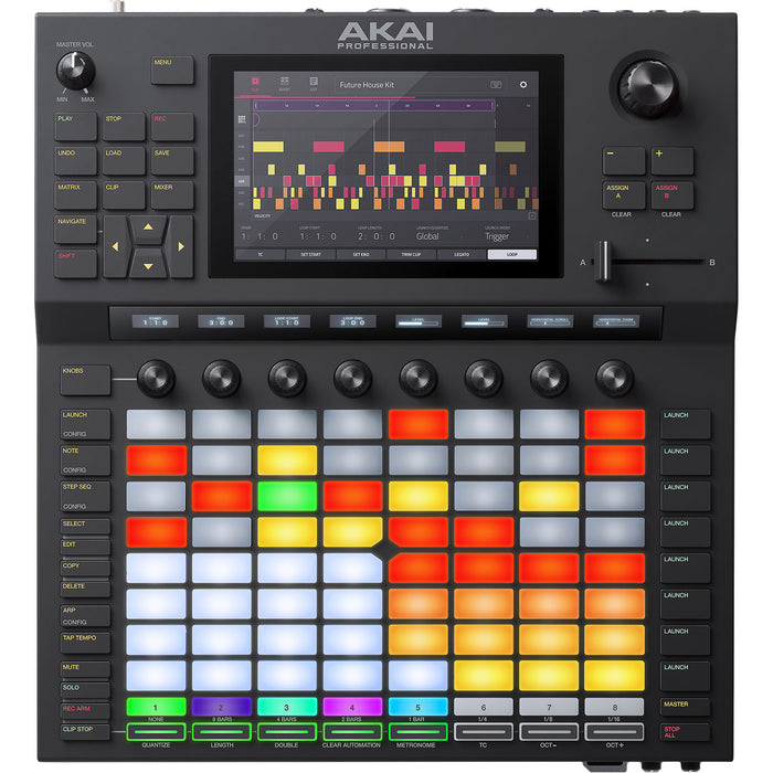 Sequenciador e sampler Akai Force