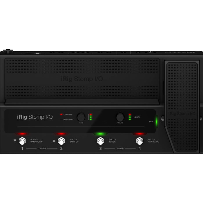 Pedaleira controladora IK Multimedia iRig Stomp I/O
