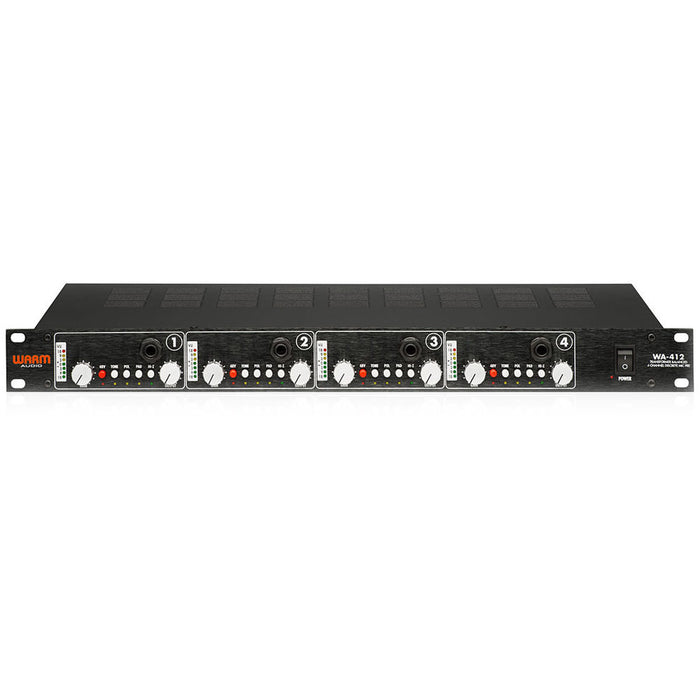 Pré-amplificador de microfone Warm Audio WA-412 4 canais