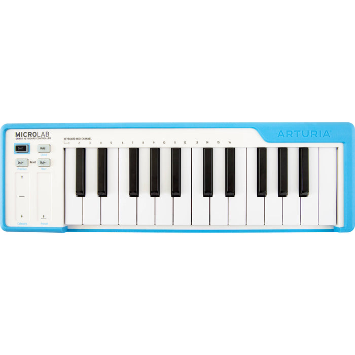 Controlador MIDI Arturia MicroLab USB 25 teclas (azul)