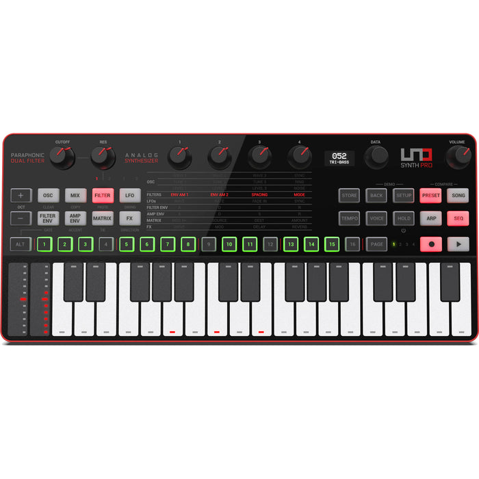Sintetizador IK Multimedia UNO Synth Pro Desktop analógico parafônico
