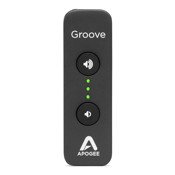 DAC USB portátil e amplificador de fone de ouvido Apogee Groove