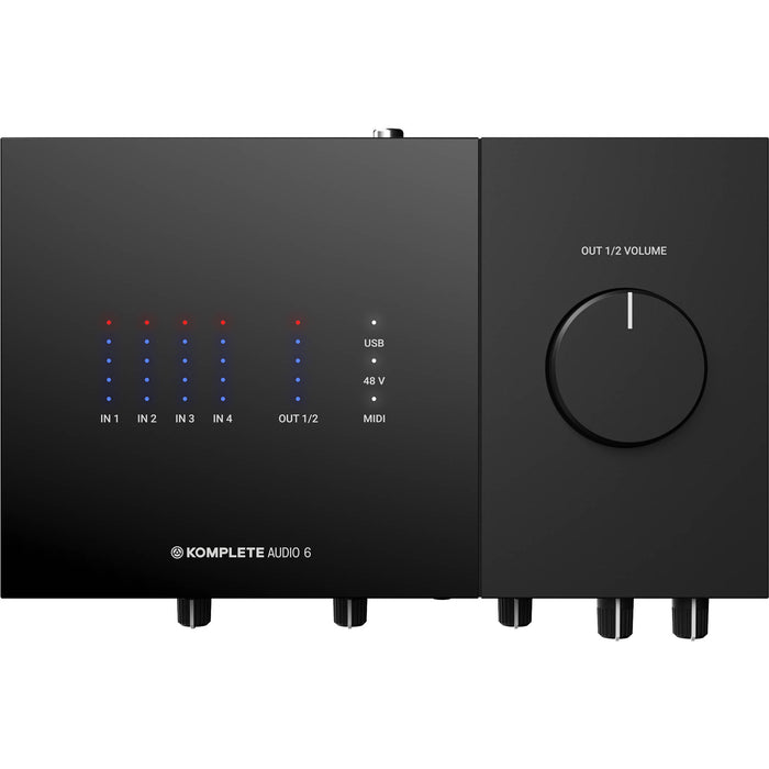 Interface de áudio Native Instruments KOMPLETE AUDIO 6 Mk2 USB 6x6