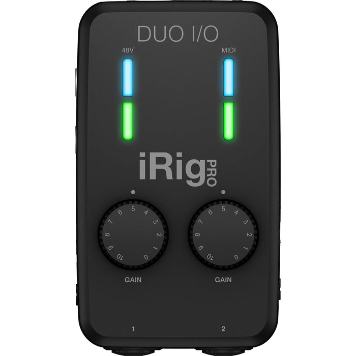 Interface de áudio e MIDI IK Multimedia iRig Pro Duo I/O USB 2x2