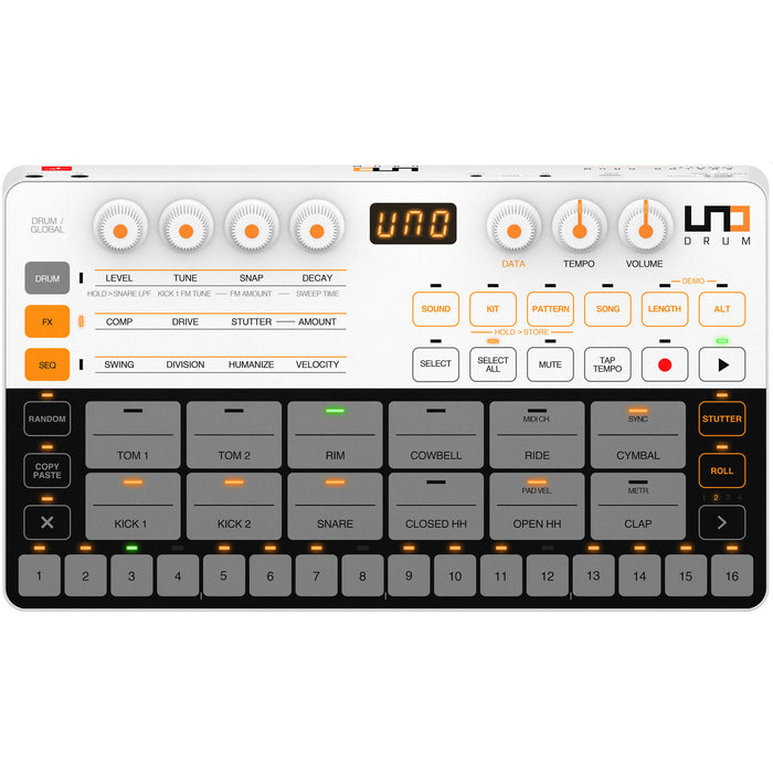 Bateria eletrônica IK Multimedia UNO Drum