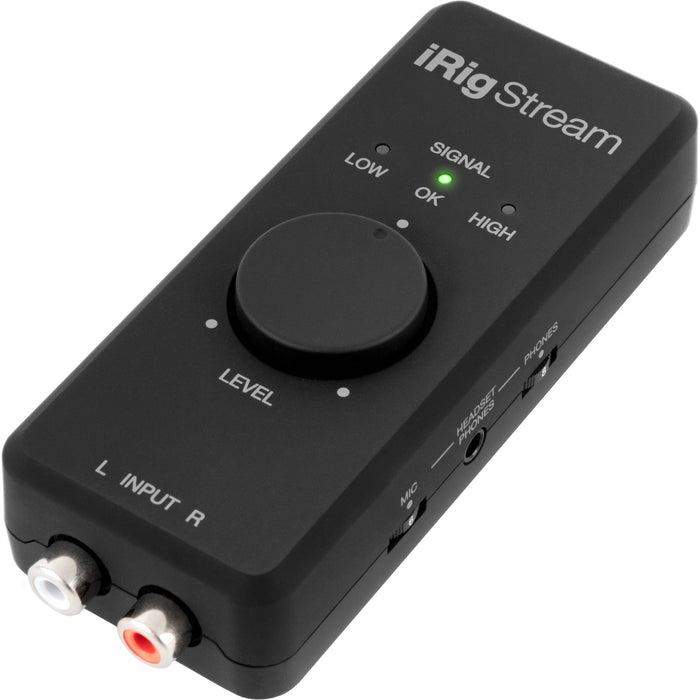Interface de áudio IK Multimedia iRig Stream USB 1x1