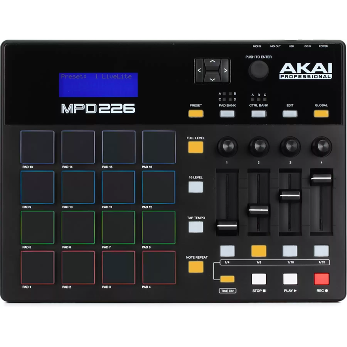 Controlador Akai Pro MPD226