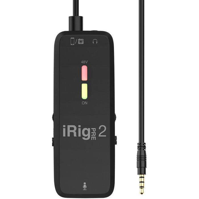 Interface de áudio IK Multimedia iRig Pre 2 TRRS 1x1