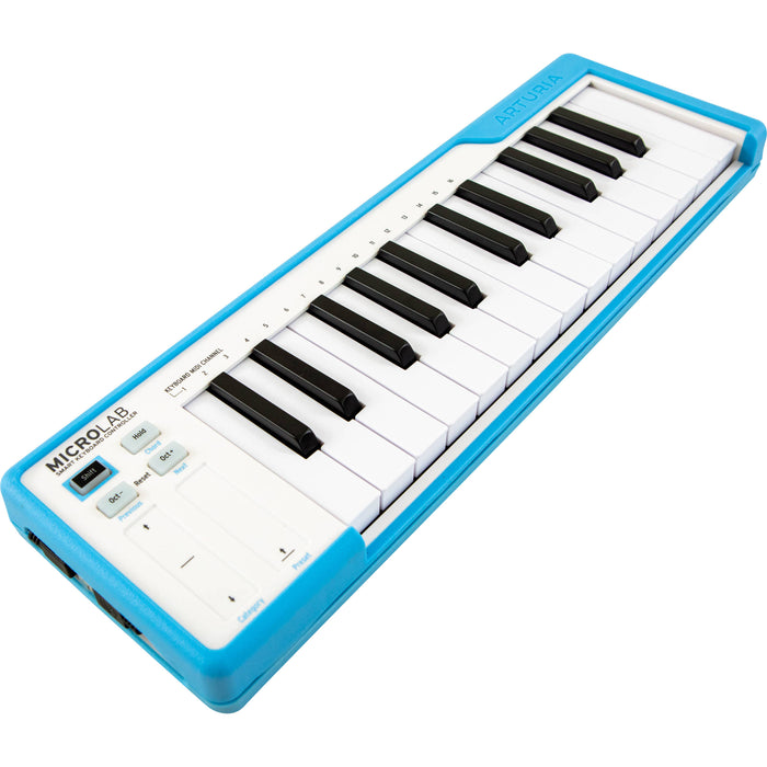 Controlador MIDI Arturia MicroLab USB 25 teclas (azul)