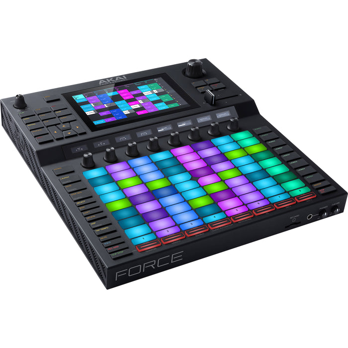 Sequenciador e sampler Akai Force