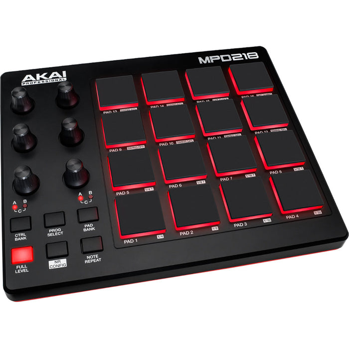 Controlador Akai Pro MPD218 USB