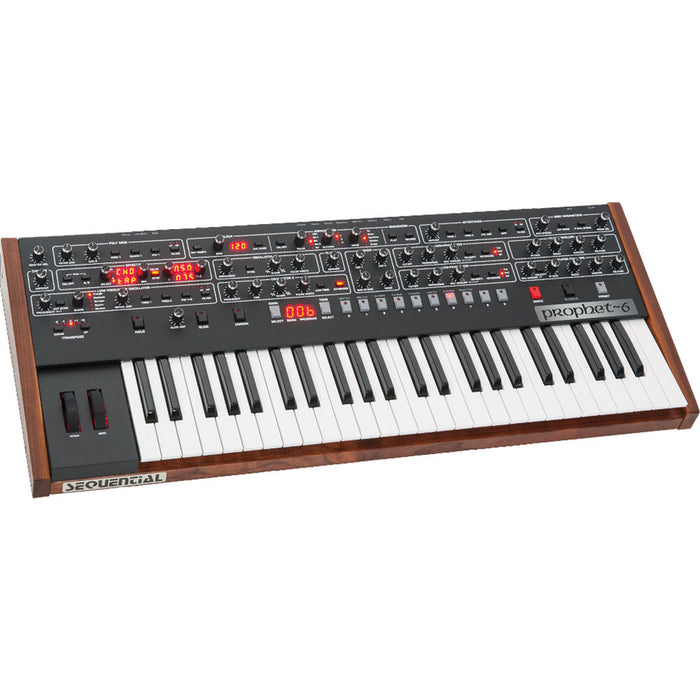 Sintetizador Sequential Prophet-6 analógico polifônico