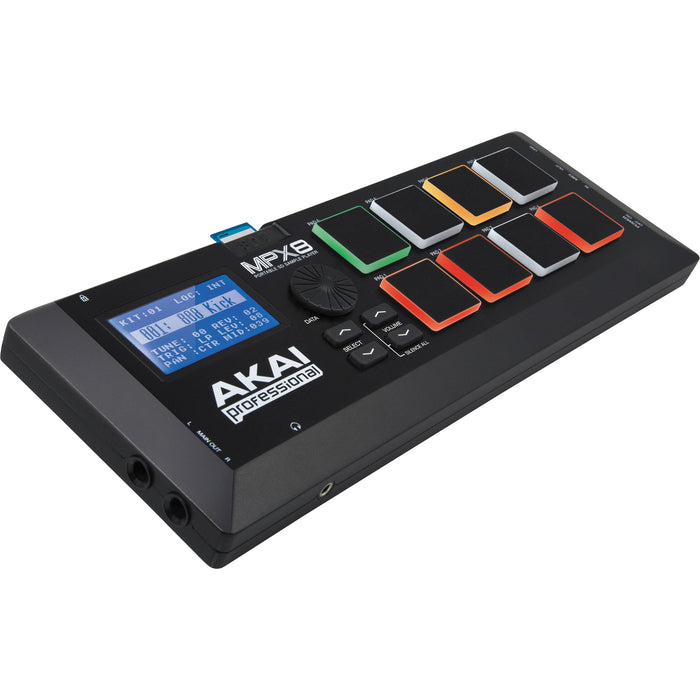 Controlador Akai Pro MPX8 SD