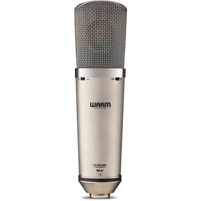 Microfone Warm Audio WA-67 condensador multipadrão