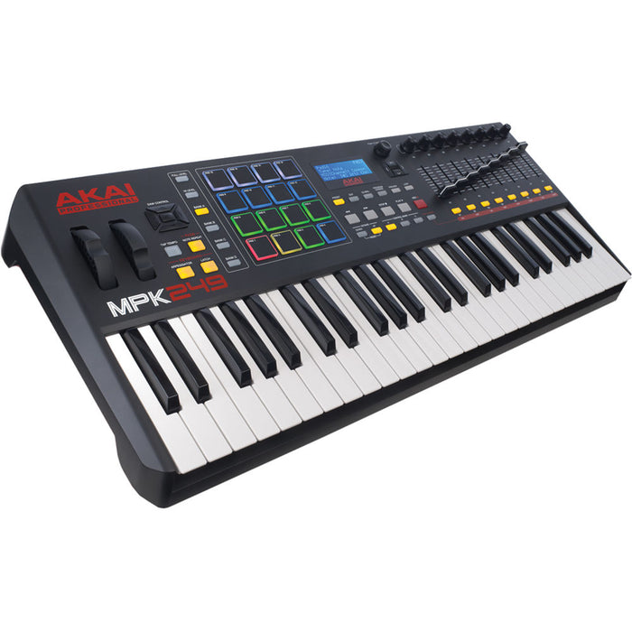 Controlador MIDI Akai Pro MPK249 USB 49 teclas