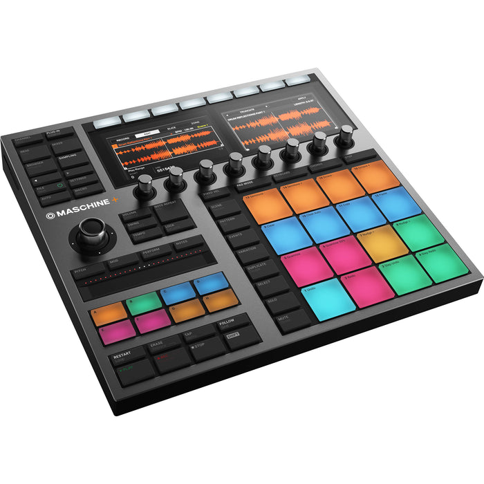Controlador e interface de áudio Native Instruments MASCHINE+