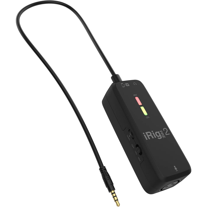 Interface de áudio IK Multimedia iRig Pre 2 TRRS 1x1