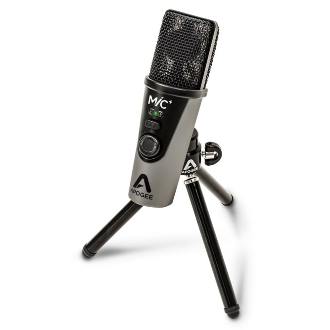 Microfone Apogee MiC Plus USB condensador cardioide
