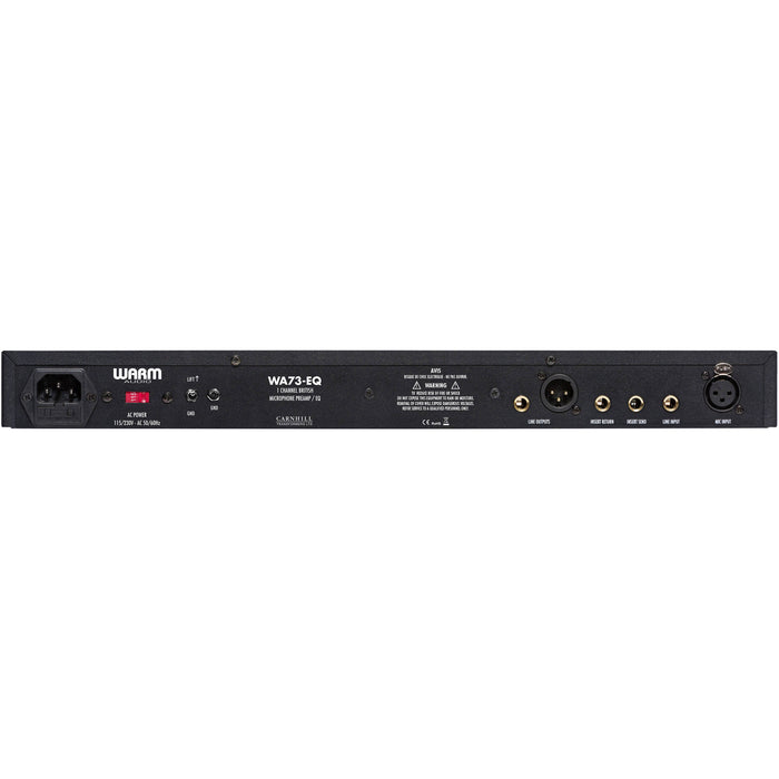Pré-amplificador e equalizador de microfone Warm Audio WA73-EQ