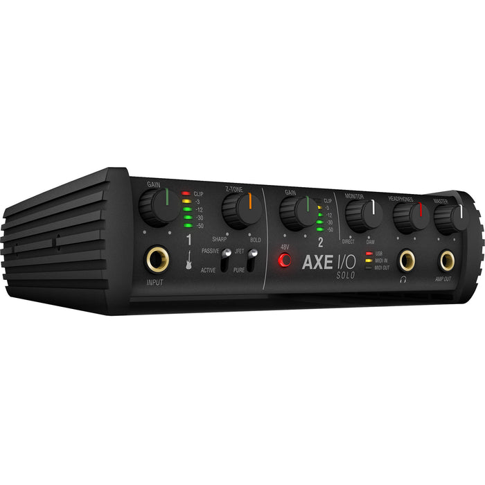 Interface de áudio IK Multimedia AXE I/O Solo USB 2x3