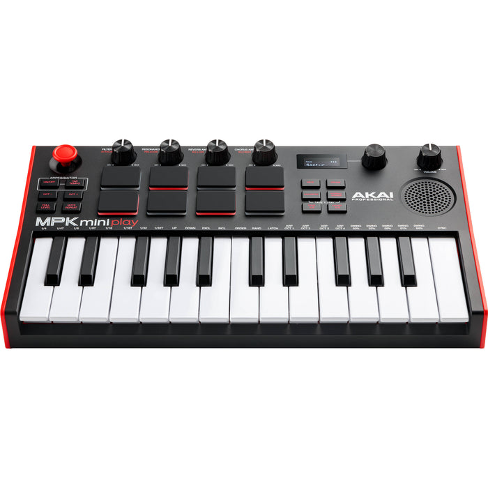 Controlador MIDI Akai Pro MPK Mini Play MK3 USB 25 teclas