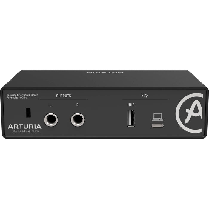 Interface de áudio Arturia MiniFuse 1 USB-C 1x2 (preto)