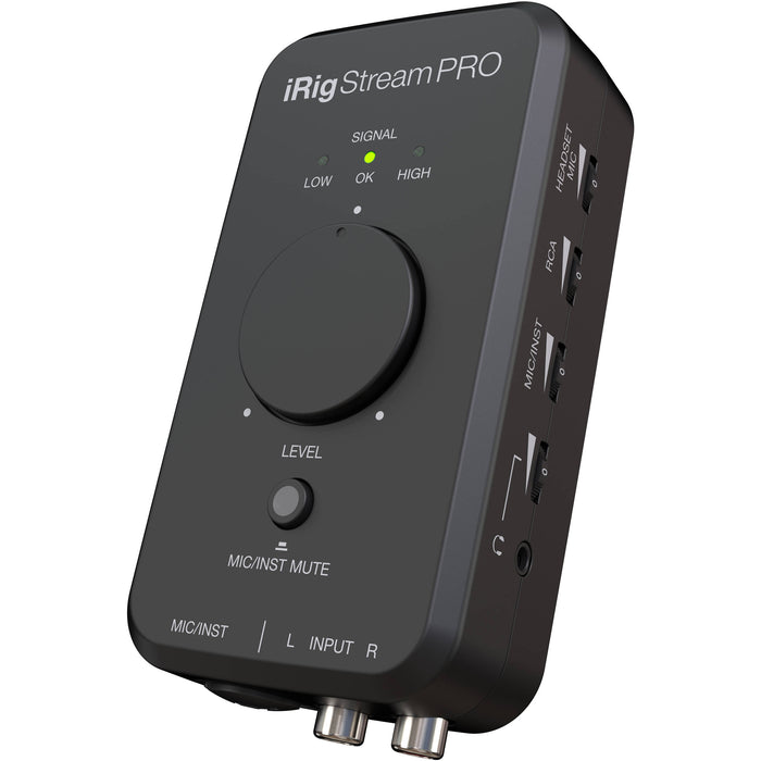 Interface de áudio IK Multimedia iRig Stream Pro USB 4x2
