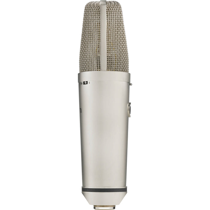 Microfone Warm Audio WA-87 R2 condensador multipadrão níquel