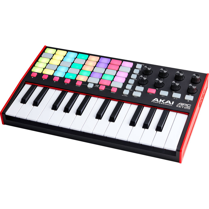 Controlador MIDI Akai Pro APC Key 25 mk2 USB 25 teclas