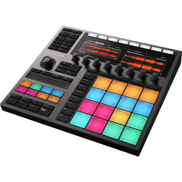 Controlador e interface de áudio Native Instruments MASCHINE+