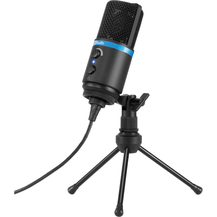 Microfone IK Multimedia iRig Mic Studio USB condensador cardioide