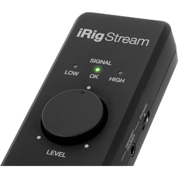 Interface de áudio IK Multimedia iRig Stream USB 1x1